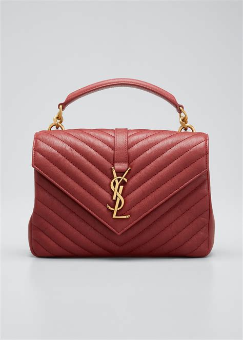 ysl college matelasse bag|ysl lambskin bag.